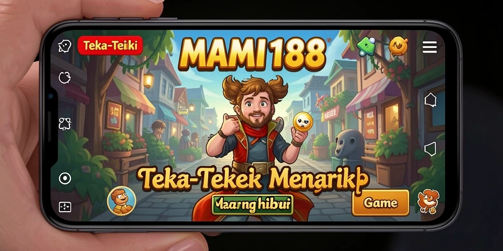 Antarmuka MAMI188 menampilkan berbagai teka-teki menarik dan interaktif.
