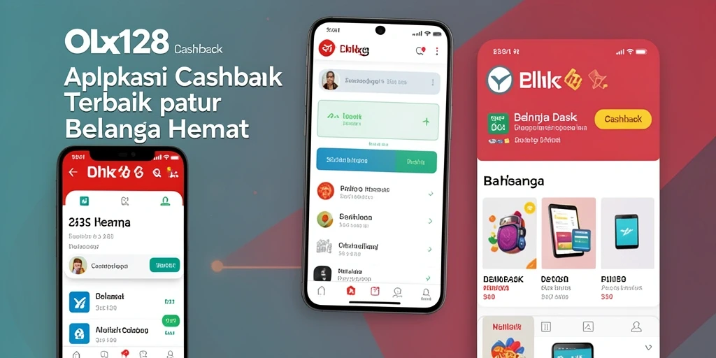 Tampilan antarmuka OLX128 yang menarik untuk aplikasi Cashback.