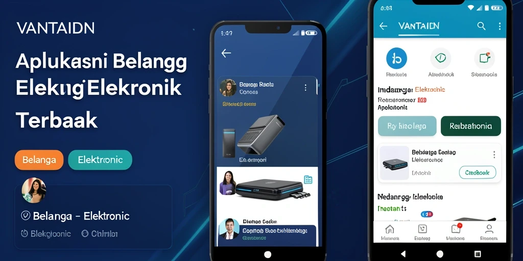 Antarmuka aplikasi VANTAIDN yang menarik dan user-friendly.